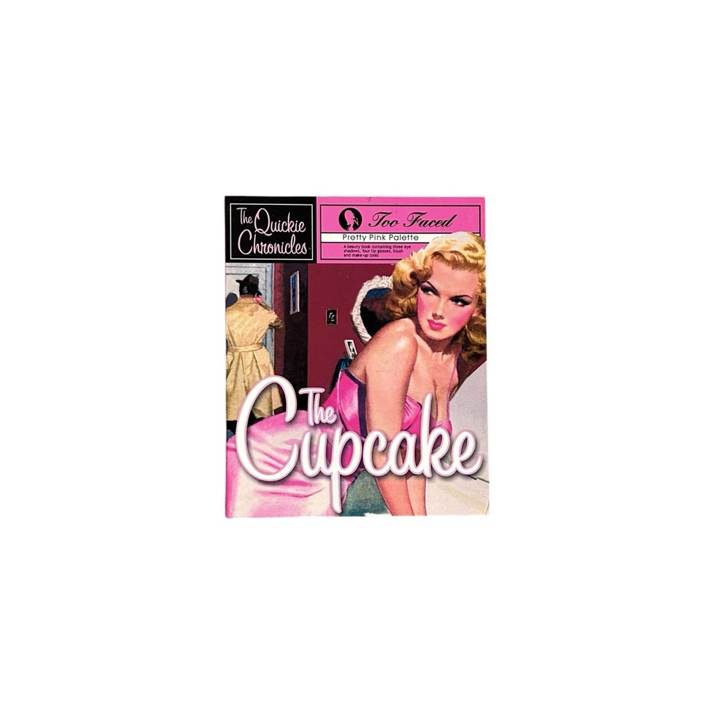 Vintage Too Faced The Quickie Chronicles The Cupcake Pretty Pink Palette Pin-Up